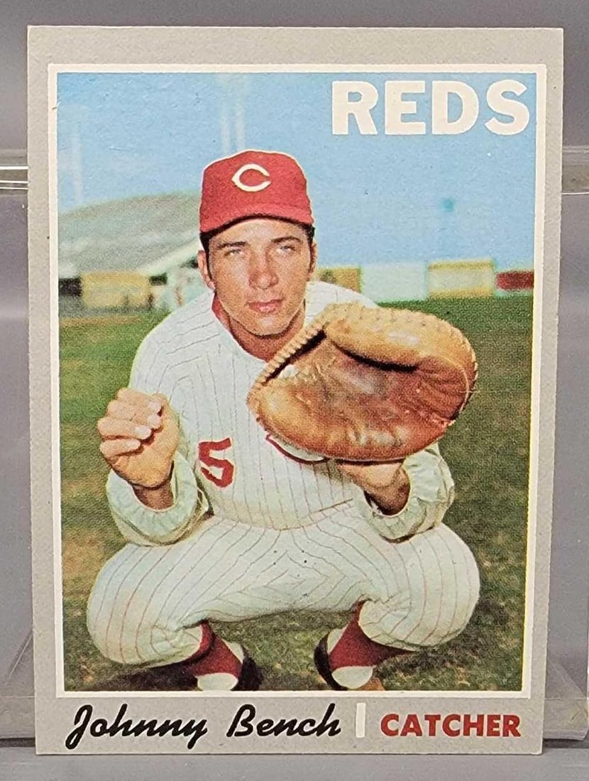 1970 Topps baseball #660 Johnny Bench (1 of 6)