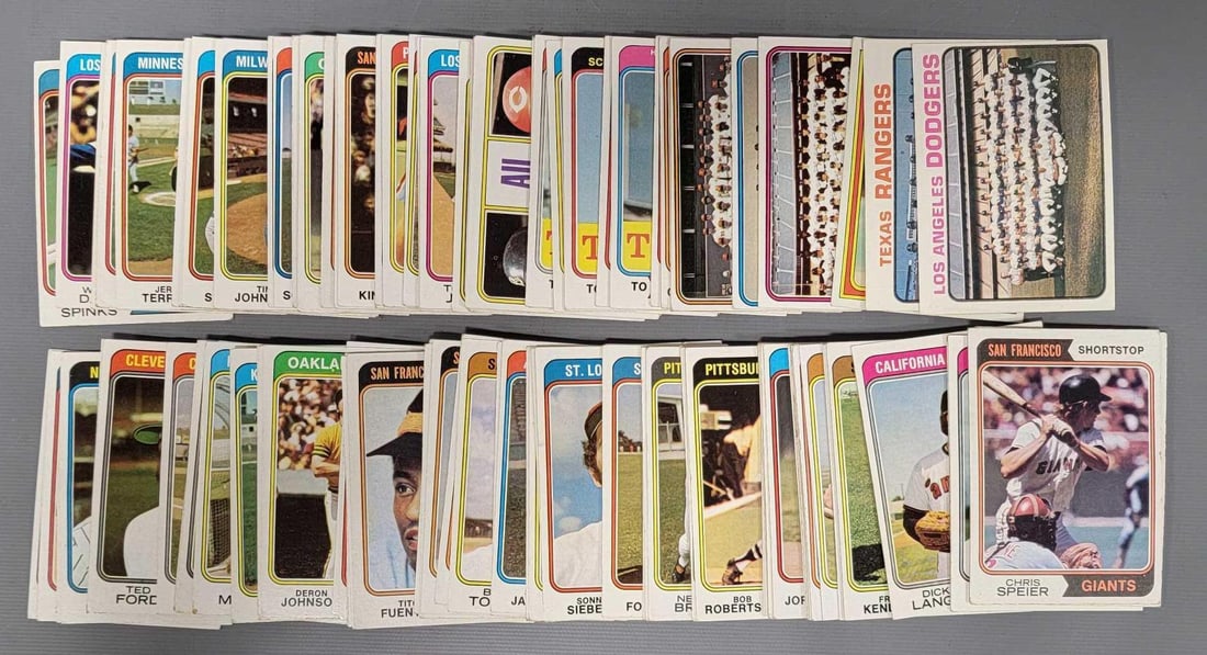 110 1974 Topps baseball cards (1 of 3)