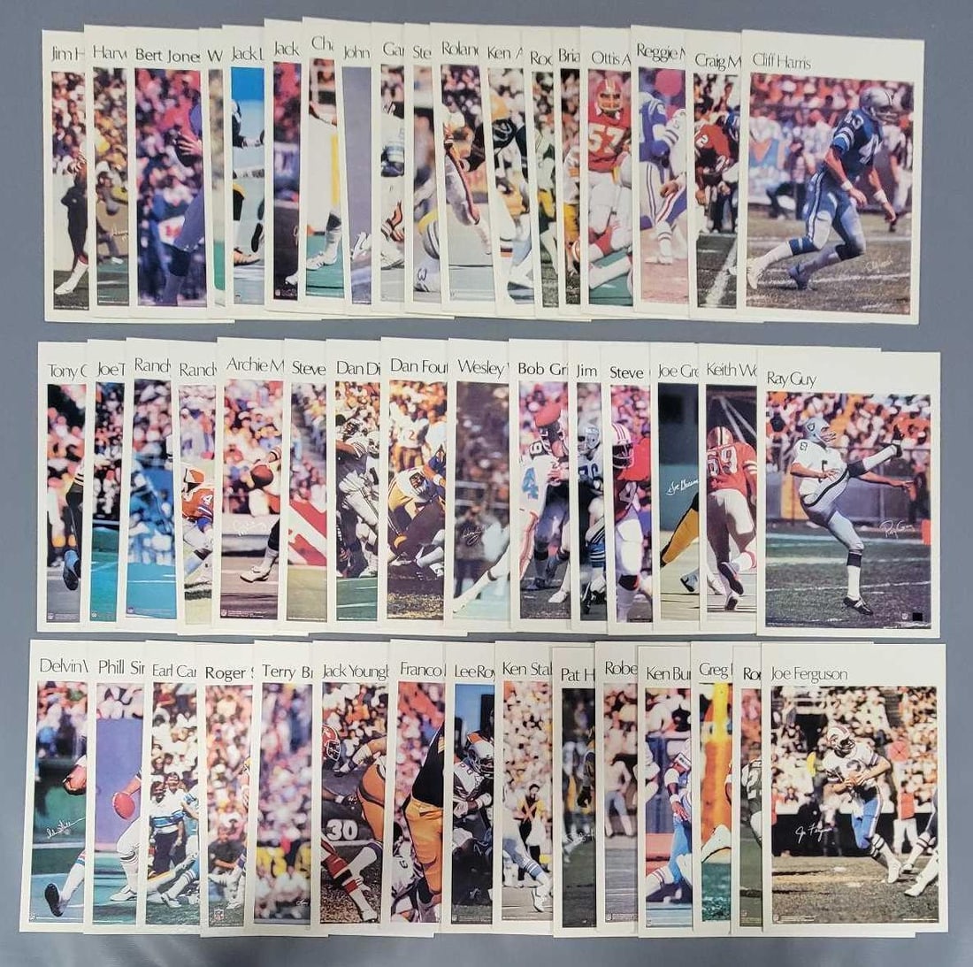 1981 Marketcom NFL mini-poster complete set 1-50 Walter Payton and more (1 of 7)