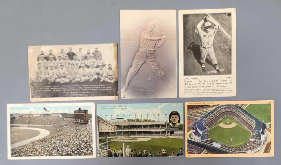 Great group of 1906-1940 baseball related post cards 1906 White Sox (1 of 5)