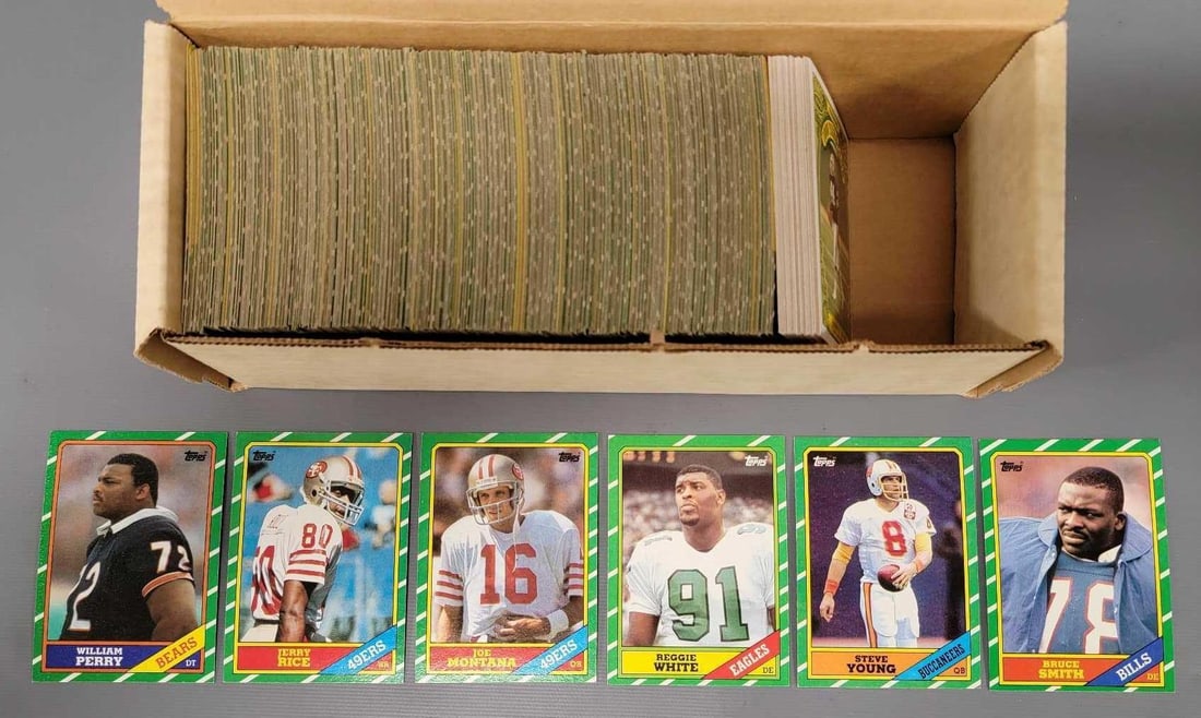 1986 Topps football complete set (1 of 7)