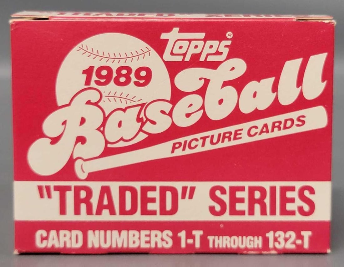 1989 Topps Traded baseball box set (1 of 7)
