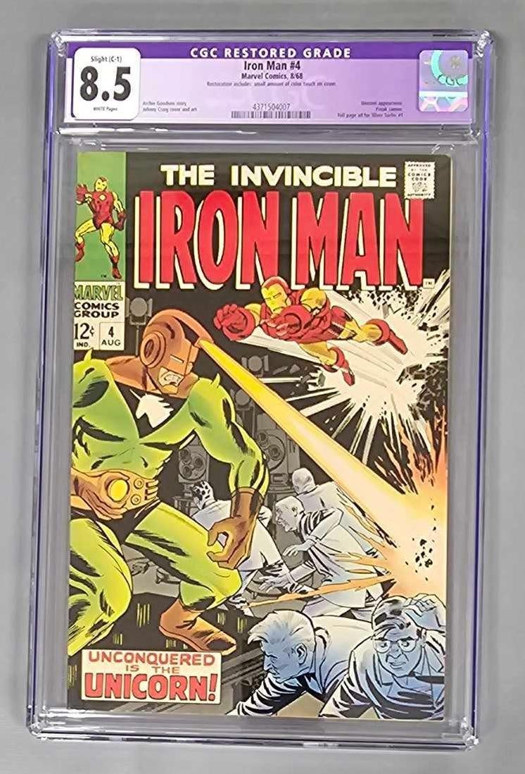 Iron Man 4 CGC 8.5 (1 of 6)