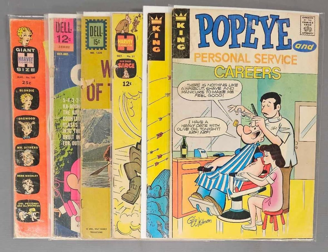 Six mixed Comics (1 of 4)