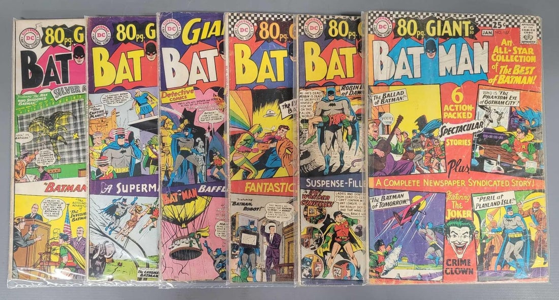 Six Batman Comics (1 of 4)