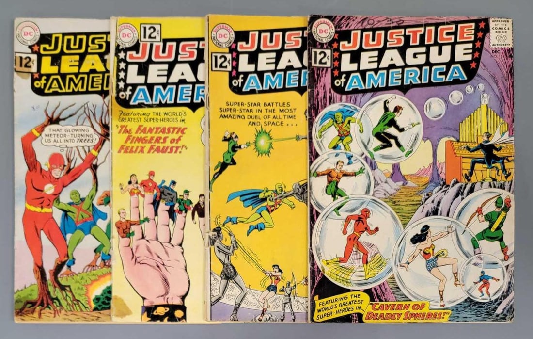 Four Justice League Comics 1st Maestro (1 of 5)