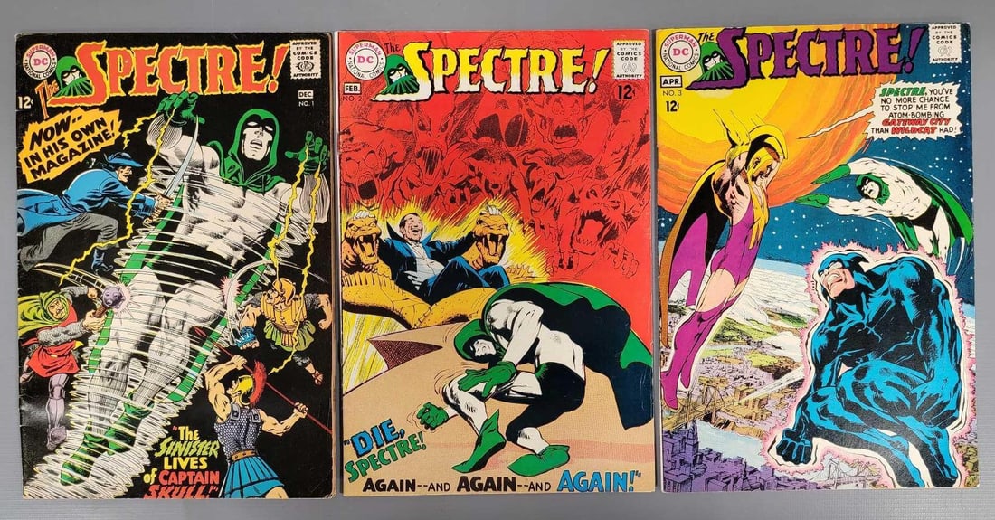 Three Spectre Comics (1 of 5)