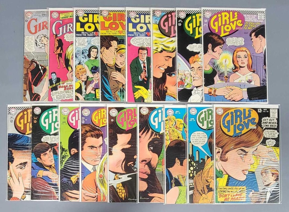 Seventeen DC Romance Comics (1 of 5)