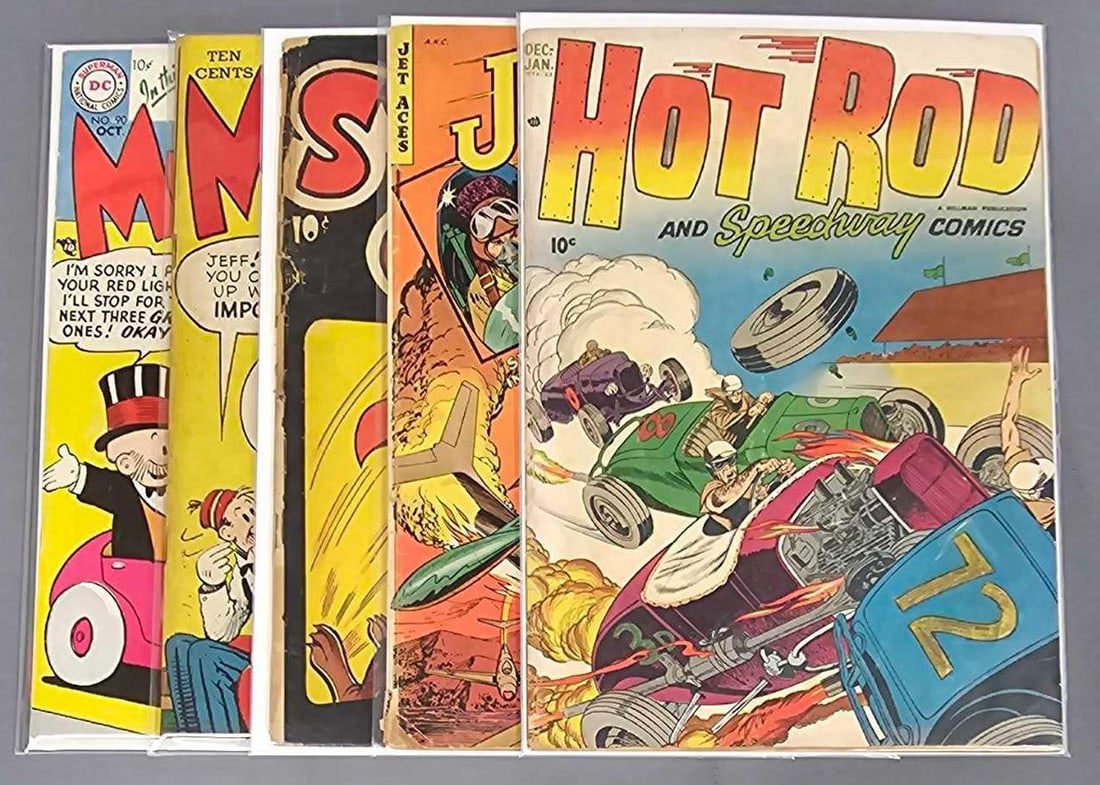 Five Golden Age Comics (1 of 3)
