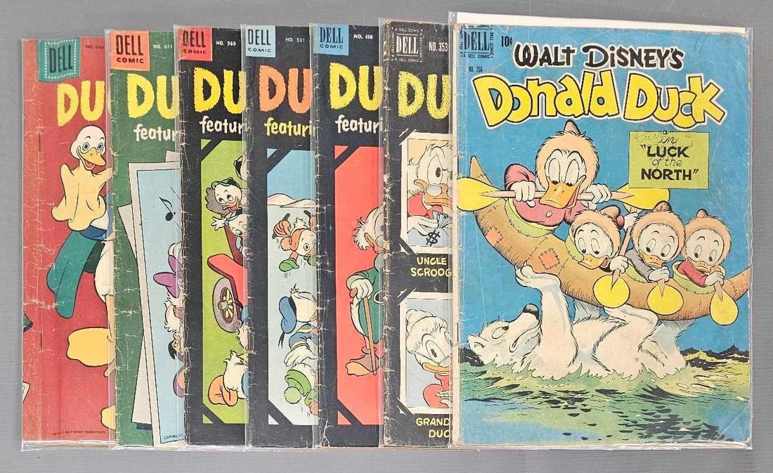 Seven Dell Four Color Disney Comics (1 of 3)