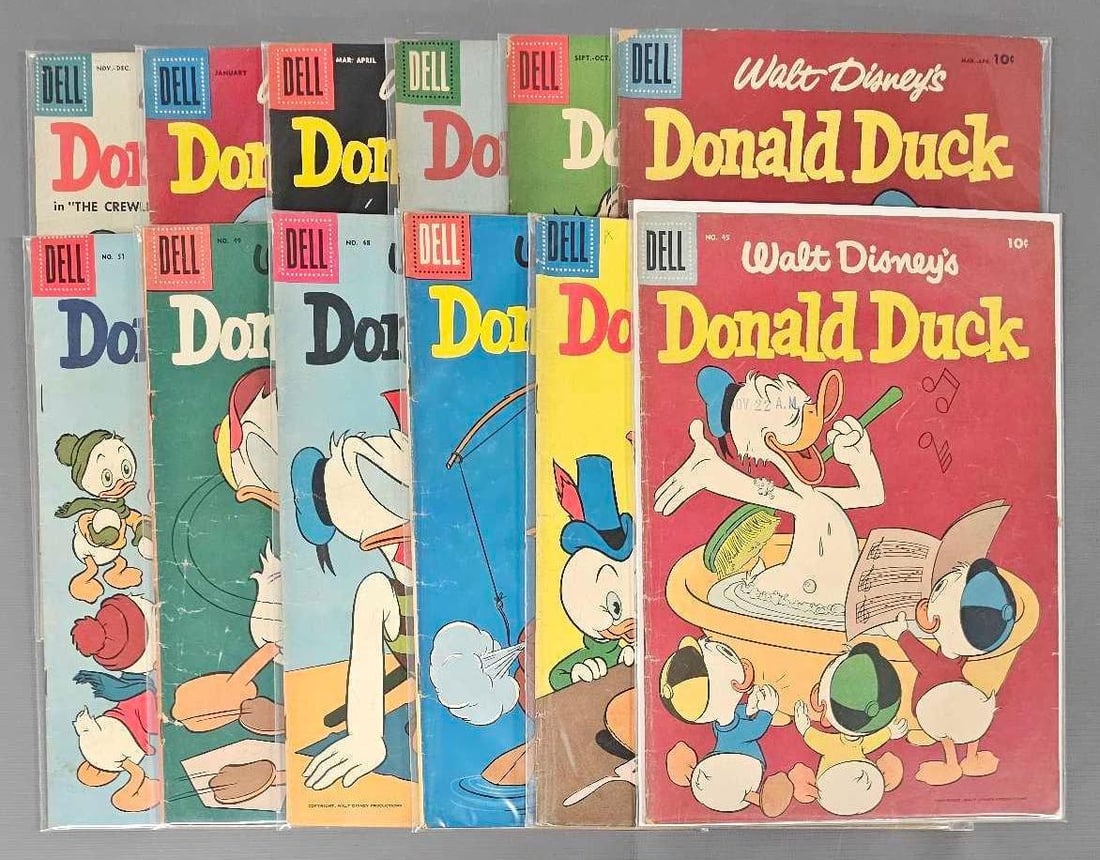 Twelve Donald Duck Comics (1 of 5)