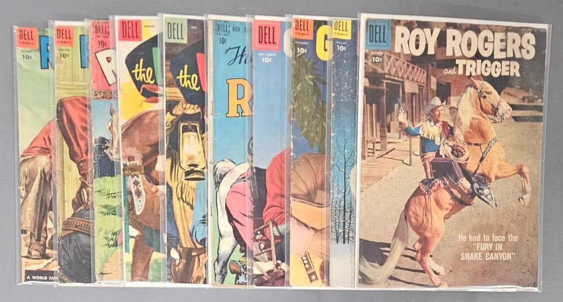 Ten Dell Westerns (1 of 4)