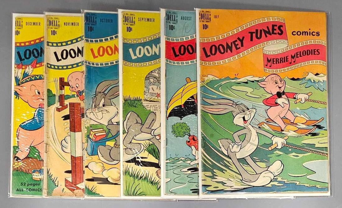 Six Looney Tunes Comics (1 of 3)