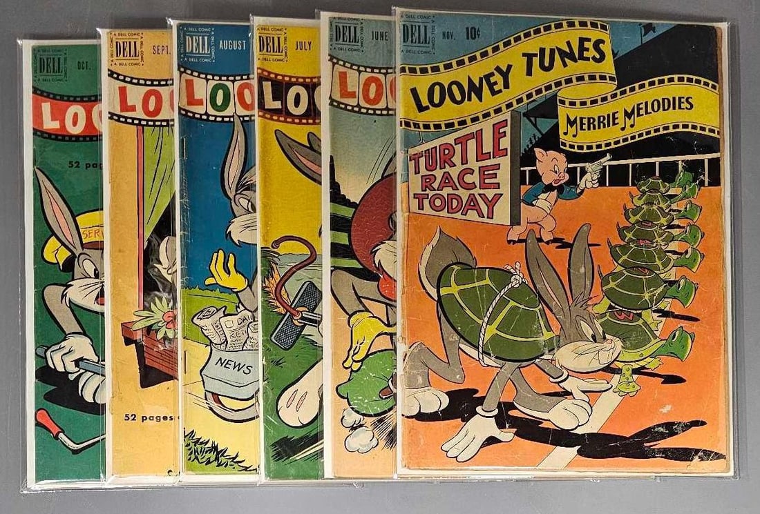 Six Looney Tunes Comics (1 of 3)