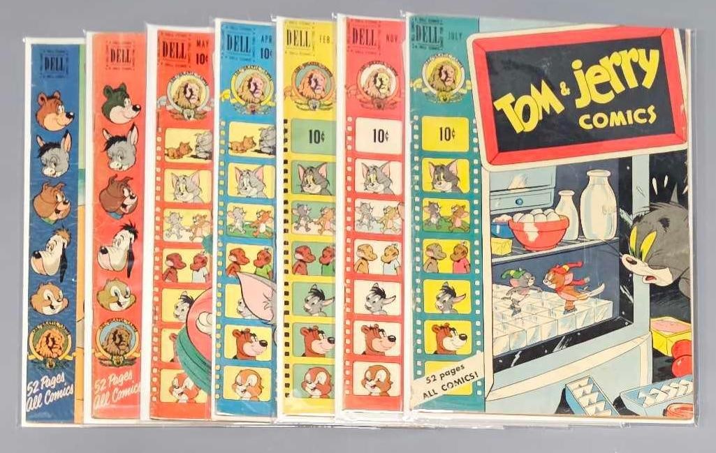 Seven Tom & Jerry Comics (1 of 4)