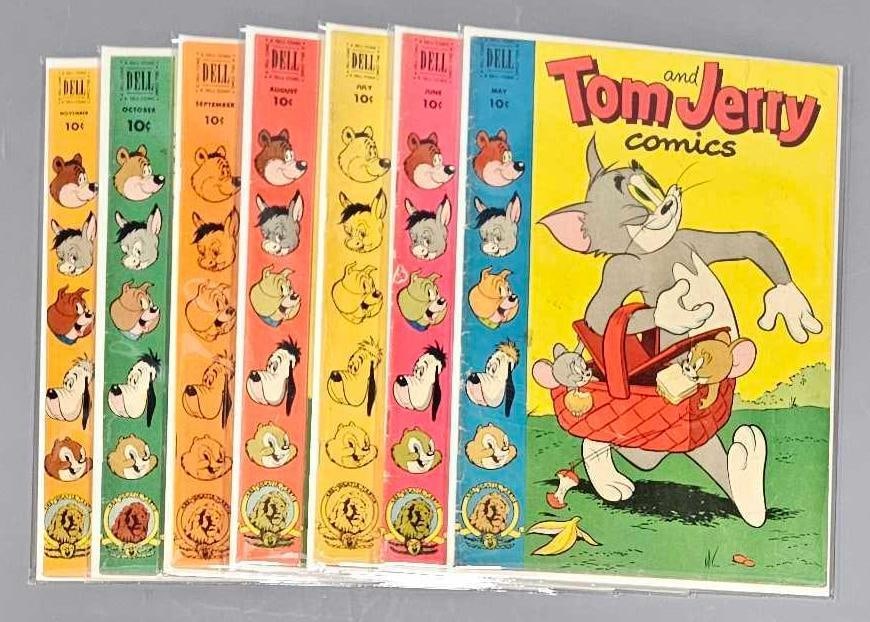 Seven Tom & Jerry Comics (1 of 4)