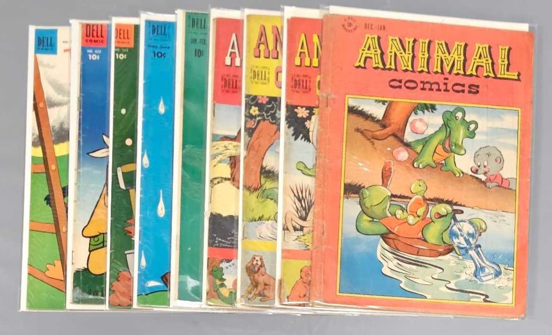 Nine Dell Golden Age Comics (1 of 4)