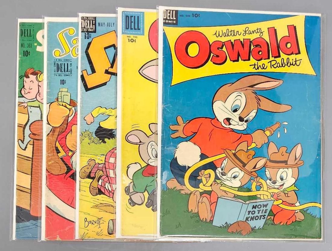 Five Golden Age Dell Comics (1 of 3)