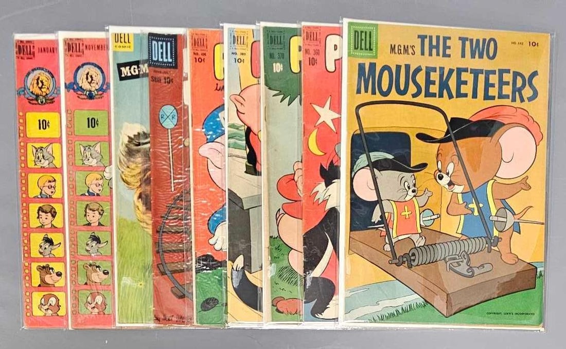 Nine Dell Golden Age Comics (1 of 4)