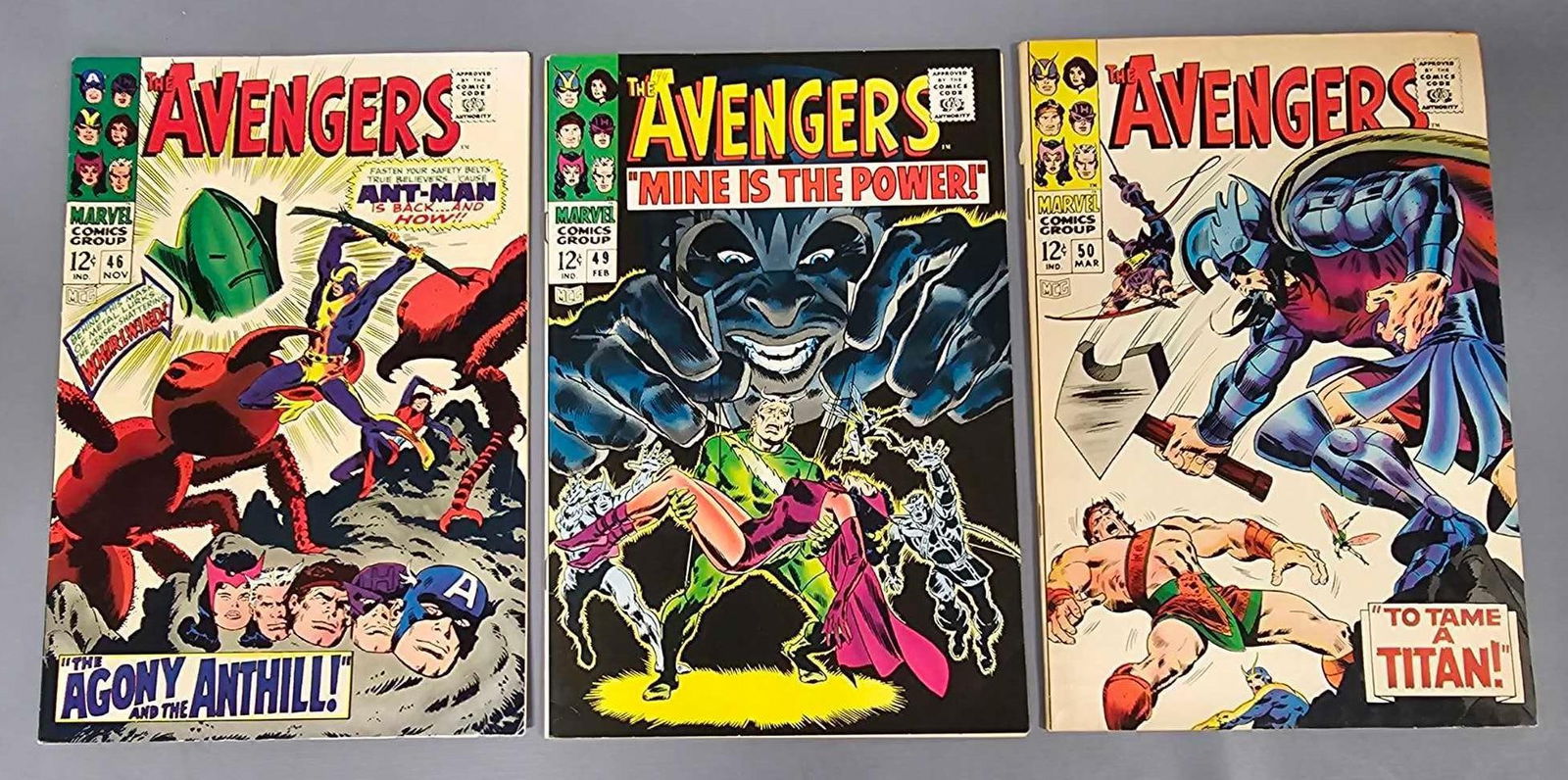 Three Avengers Comics (1 of 5)