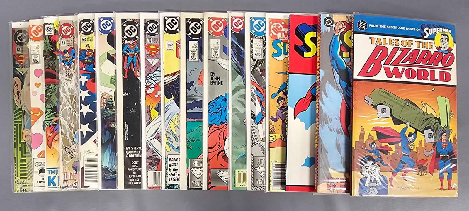 Seventeen Superman Comics and Three Trade Paper Backs (1 of 7)