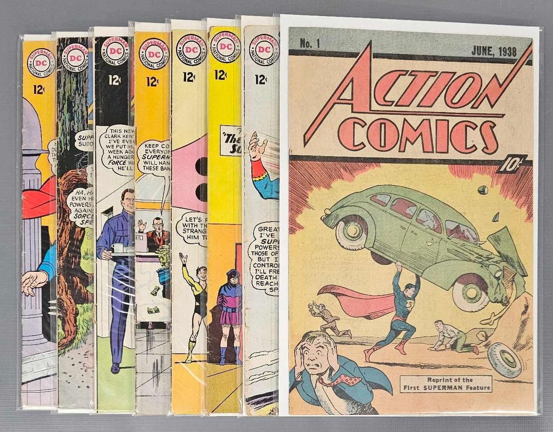 Eight Action Comics (1 of 4)