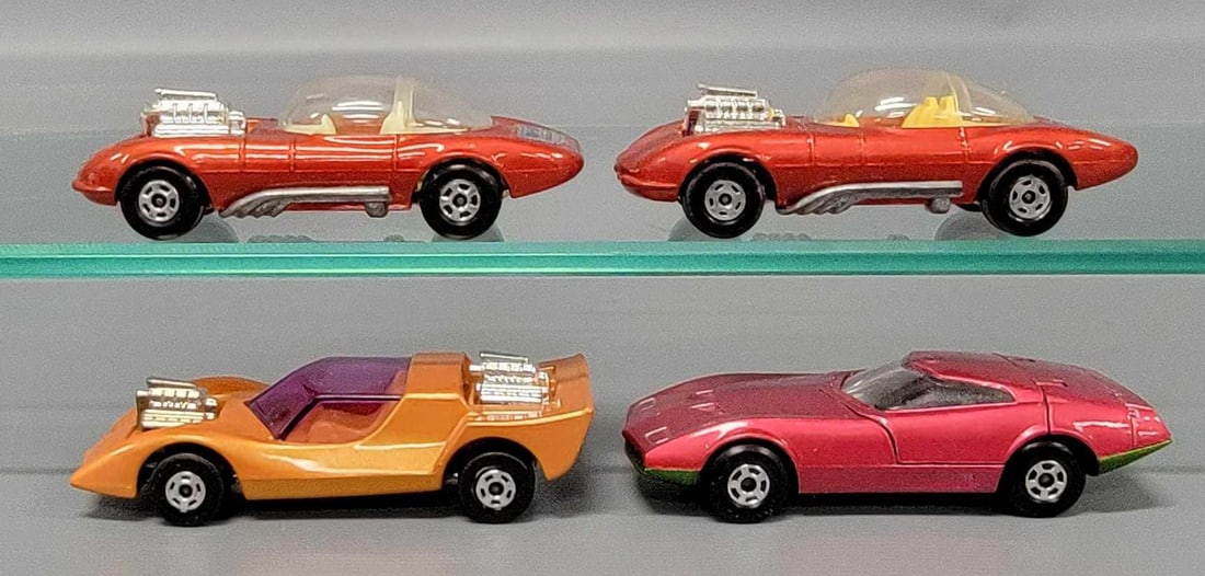Four Matchbox Superfast cars (1 of 6)