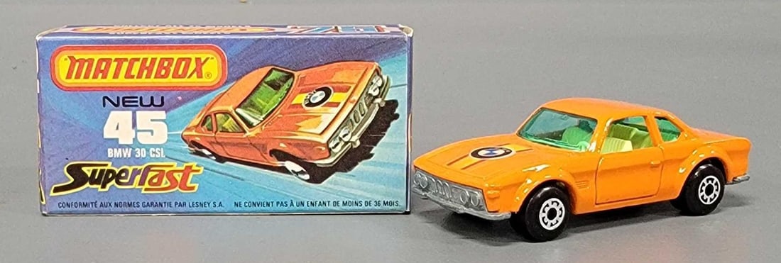 Matchbox Superfast 45 BMW 30 CSL in original box (1 of 11)