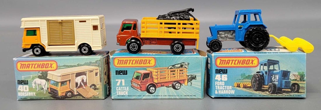 Three Matchbox cars in original boxes (1 of 12)