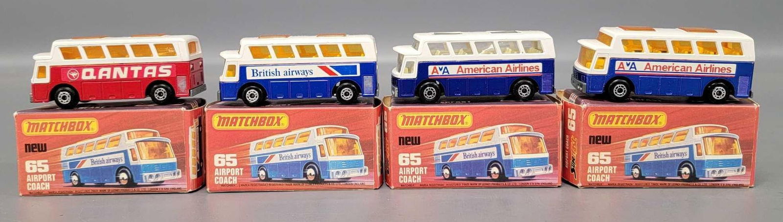 Four Matchbox Superfast cars in original boxes (1 of 11)