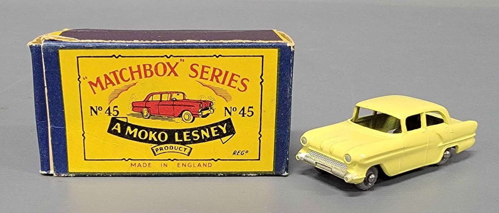 Matchbox Moko Lesney 45 Vauxhall Victor in original box (1 of 11)
