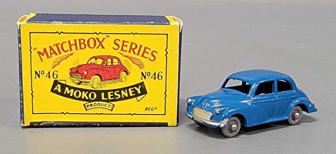 Matchbox Moko Lesney 46 Morris Minor 1000 in original box (1 of 11)