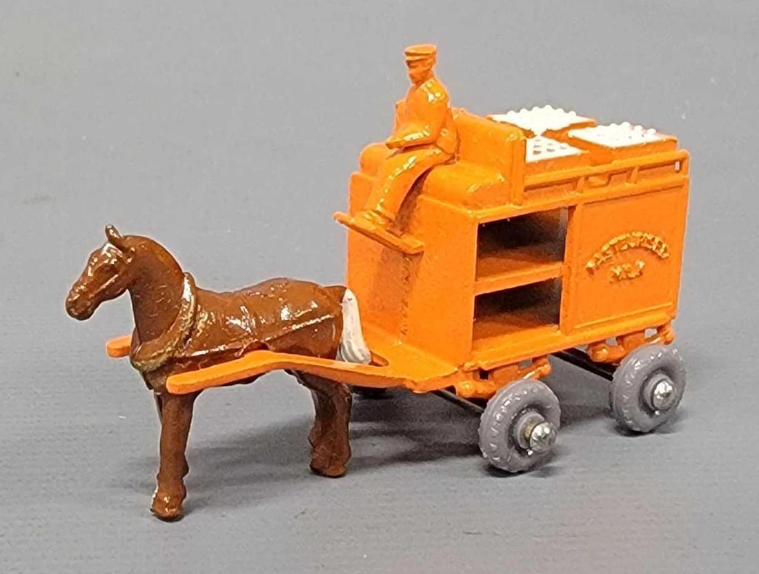 Matchbox Horse Drawn Milk Cart (1 of 8)