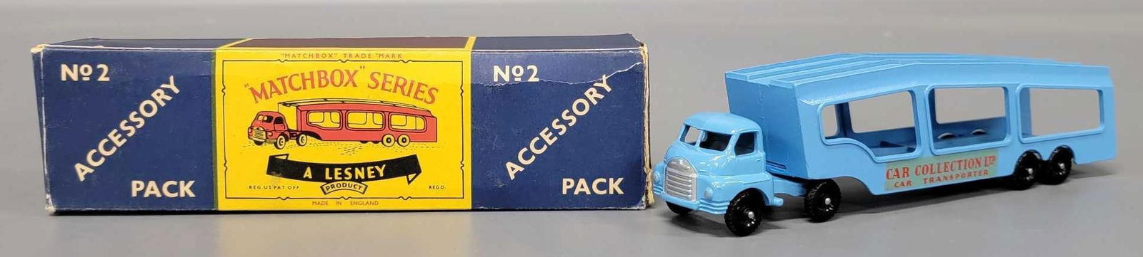 Beautiful Matchbox A-2 Car Transporter Accessory Pack in original box (1 of 14)