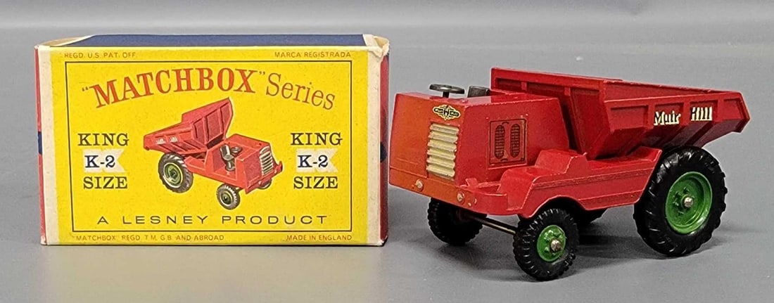 Matchbox King Size K-2 Muir Hill Dumper in original box (1 of 11)