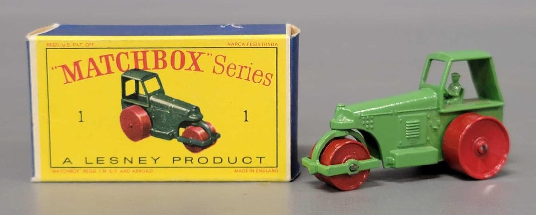 Matchbox 1 Diesel Road Roller in original box (1 of 11)