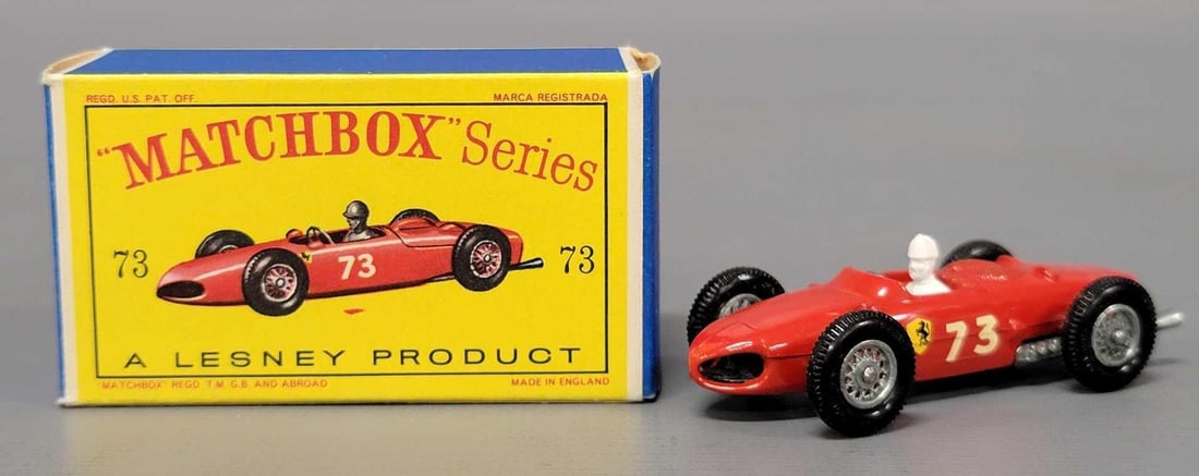 Matchbox 73 Ferrari Racing Car in original box (1 of 11)
