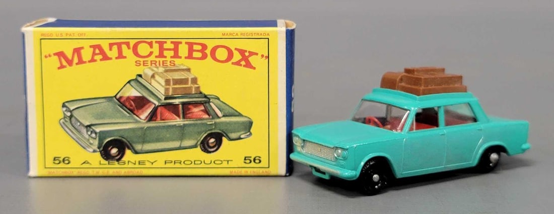 Matchbox 56 Fiat 1500 in original box (1 of 11)