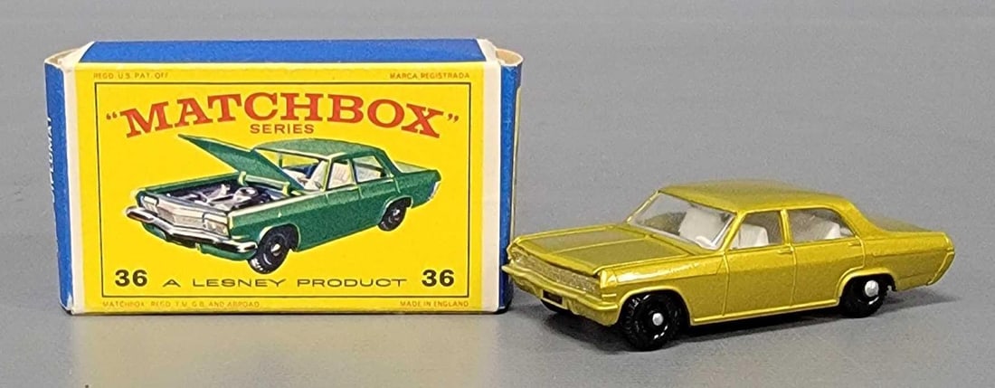 Matchbox 36 Opel Diplomat New Model in original box (1 of 11)