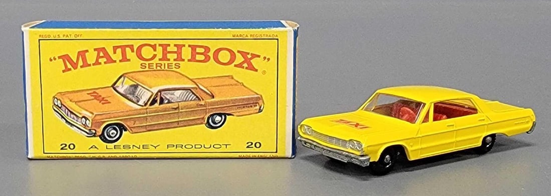 Matchbox 20 Taxi-Cab in original box (1 of 11)