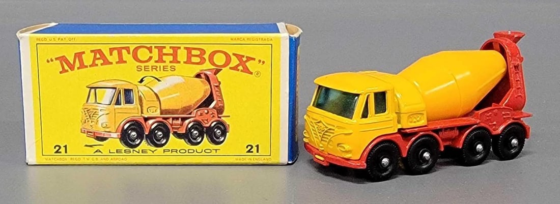 Matchbox 21 Foden Concrete Truck in original box (1 of 11)