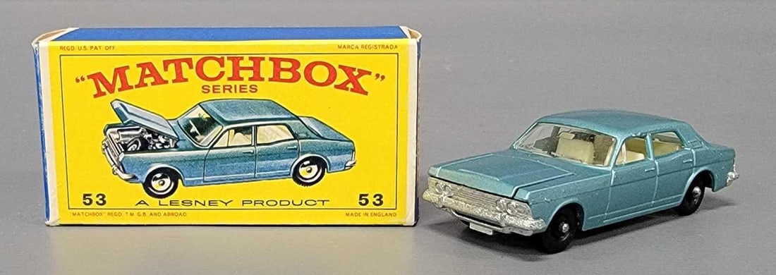 Matchbox 53 Ford Zodiac MKIV in original box (1 of 11)