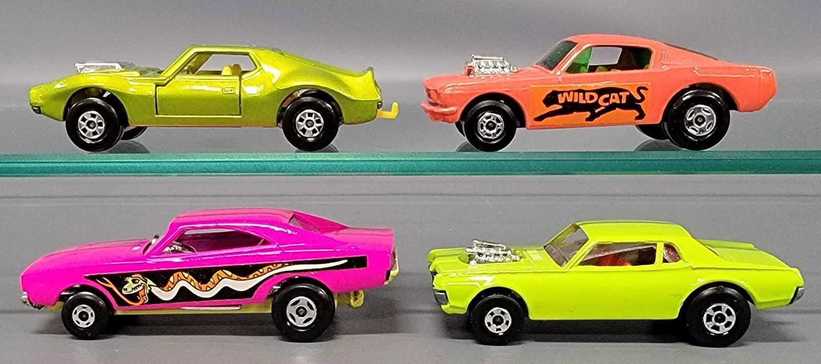 Four Matchbox Superfast cars (1 of 8)
