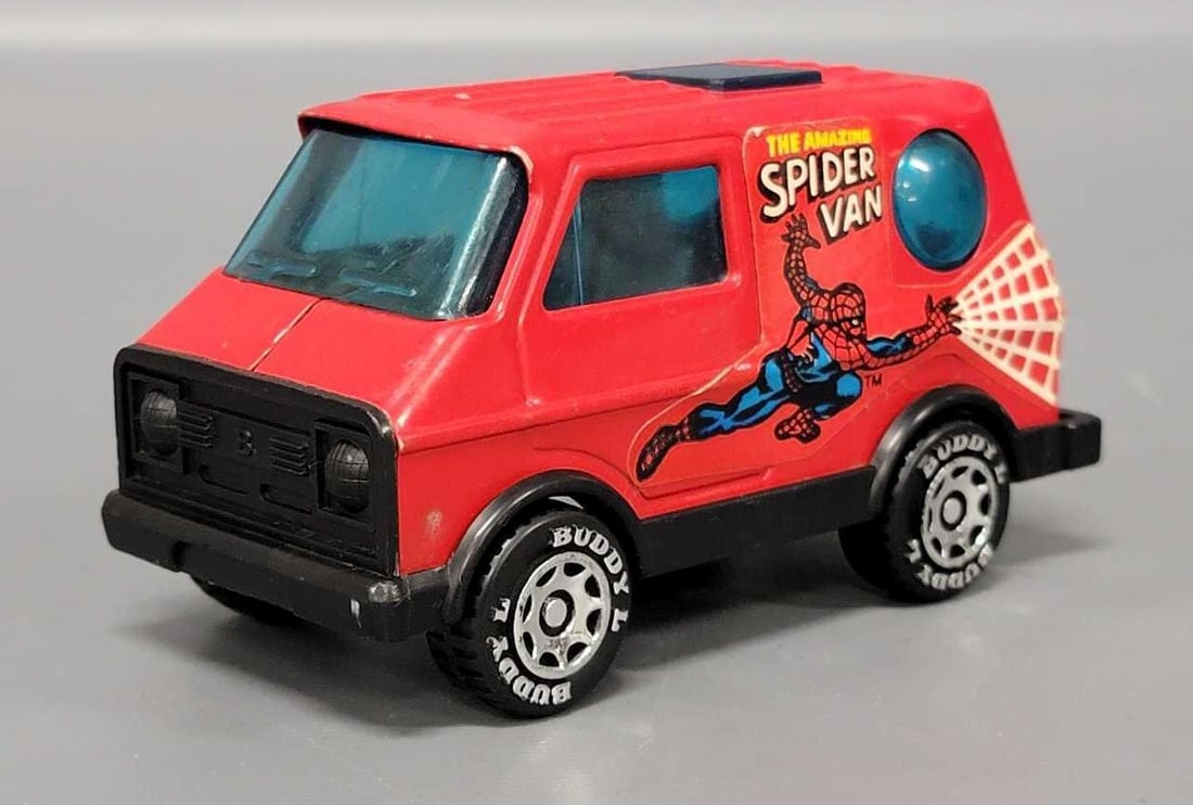 Buddy L The Amazing Spiderman Van: Buddy L The Amazing Spiderman Van in very good to excellent condition as seen in the photos.