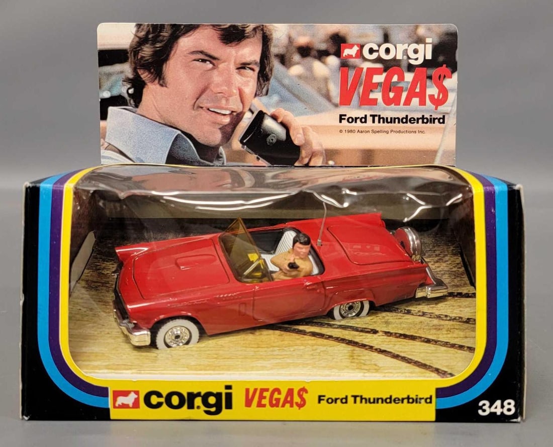 Corgi Toys VEGA$ Ford Thunderbird No 348 in original box (1 of 7)