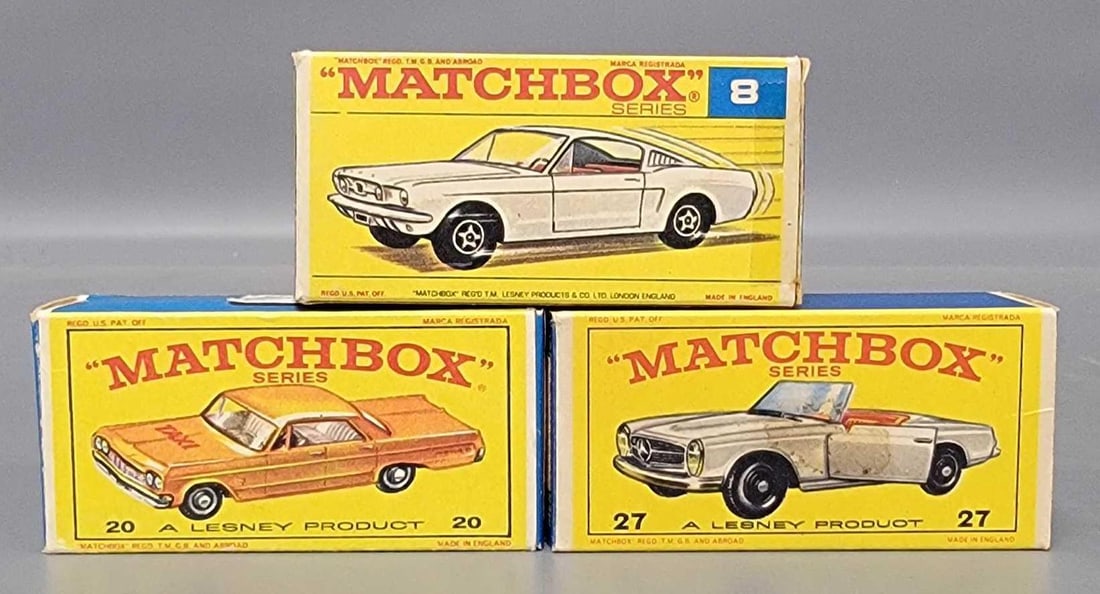 Group of Matchbox empty original boxes (1 of 4)