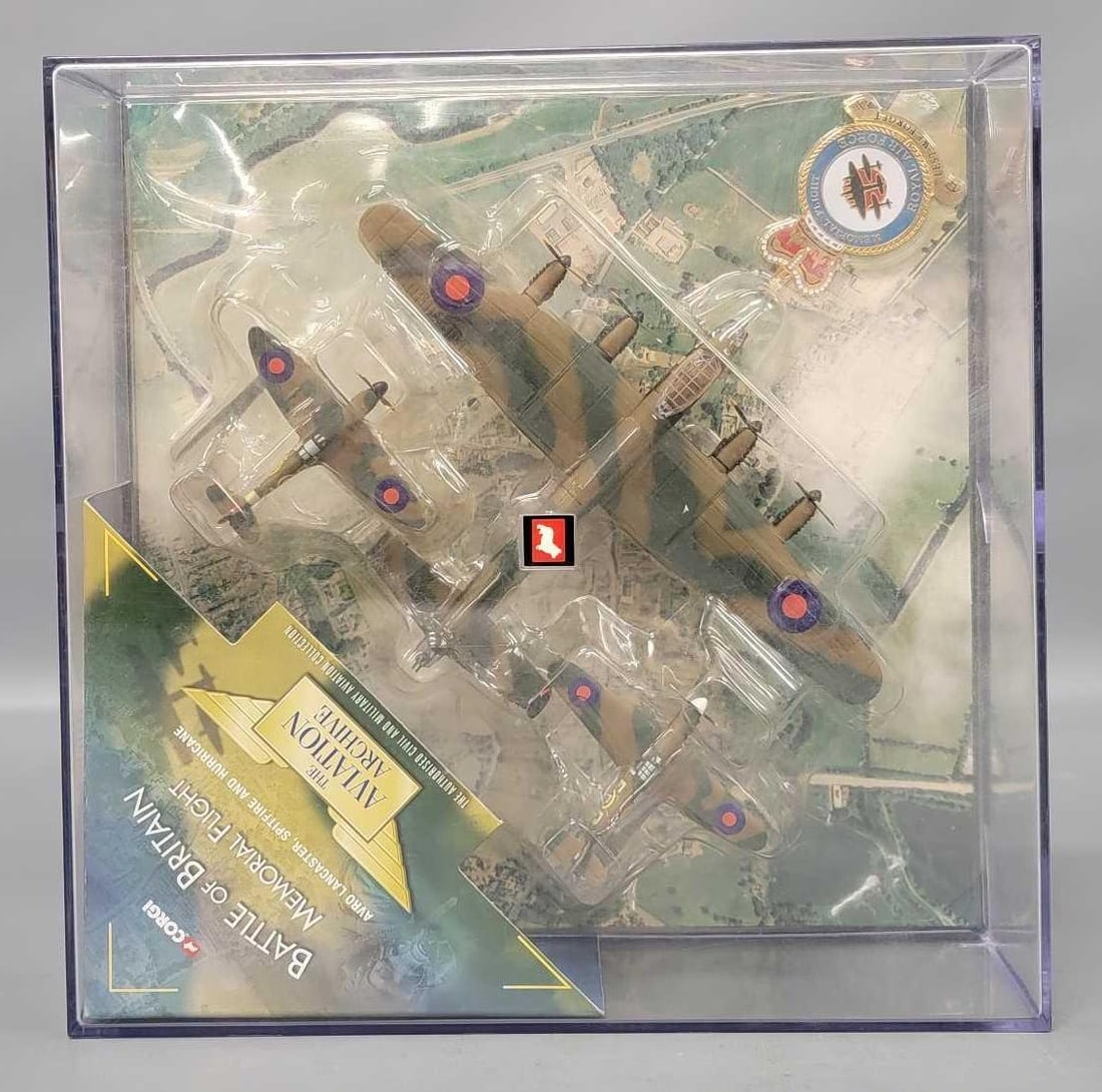 Corgi The Aviation Achive The Battle of Britain Memorial Flight in display box (1 of 7)