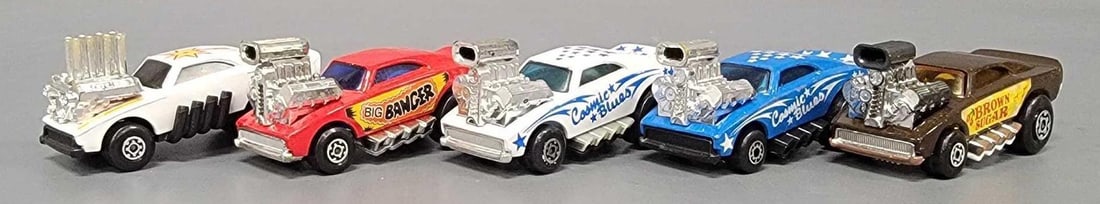 Five Matchbox Superfast Cars (1 of 7)