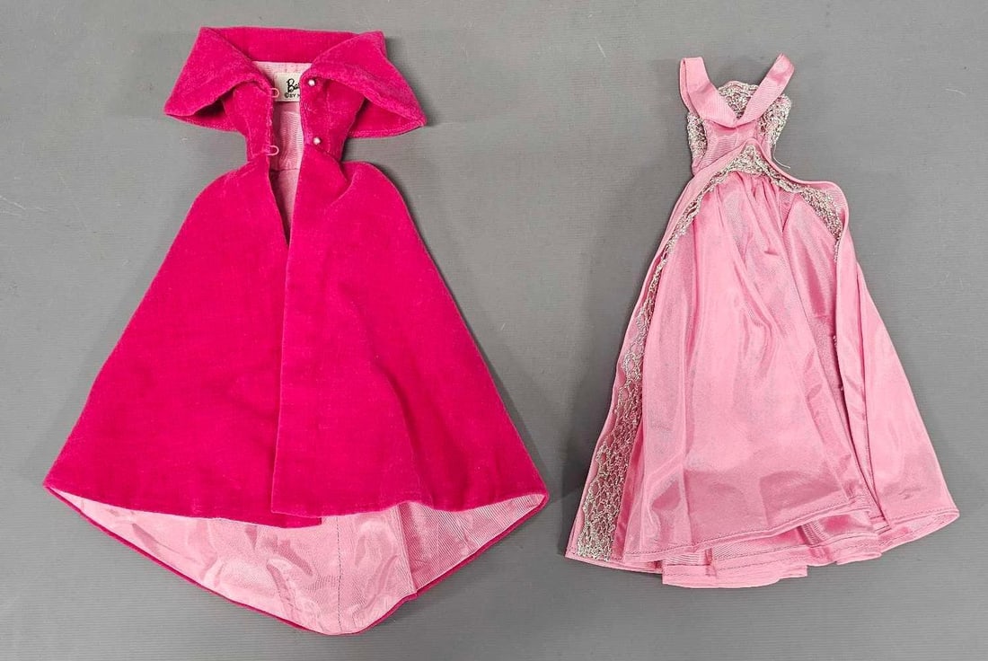 Vintage 1960s Barbie Sophisticated Lady dress, coat, and crown by Mattel: Vintage 1960s Barbie Sophisticated Lady dress, coat, and crown no 993 is in excellent condition as seen in the photos.