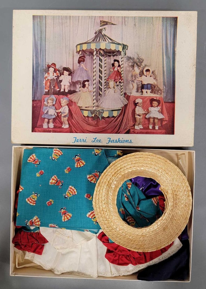 Vintage 1950s Terri Lee Fashions, Calypso Costume, Boy in original box (1 of 9)